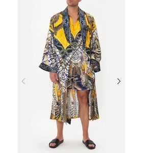 Camilla Long Line Robe - Dance Of The Dragon